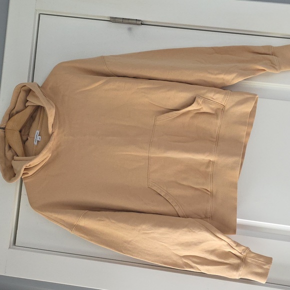 WeWoreWhat Beige Tan French Terry Knit Hoodie & Pant Set! - Picture 3 of 16